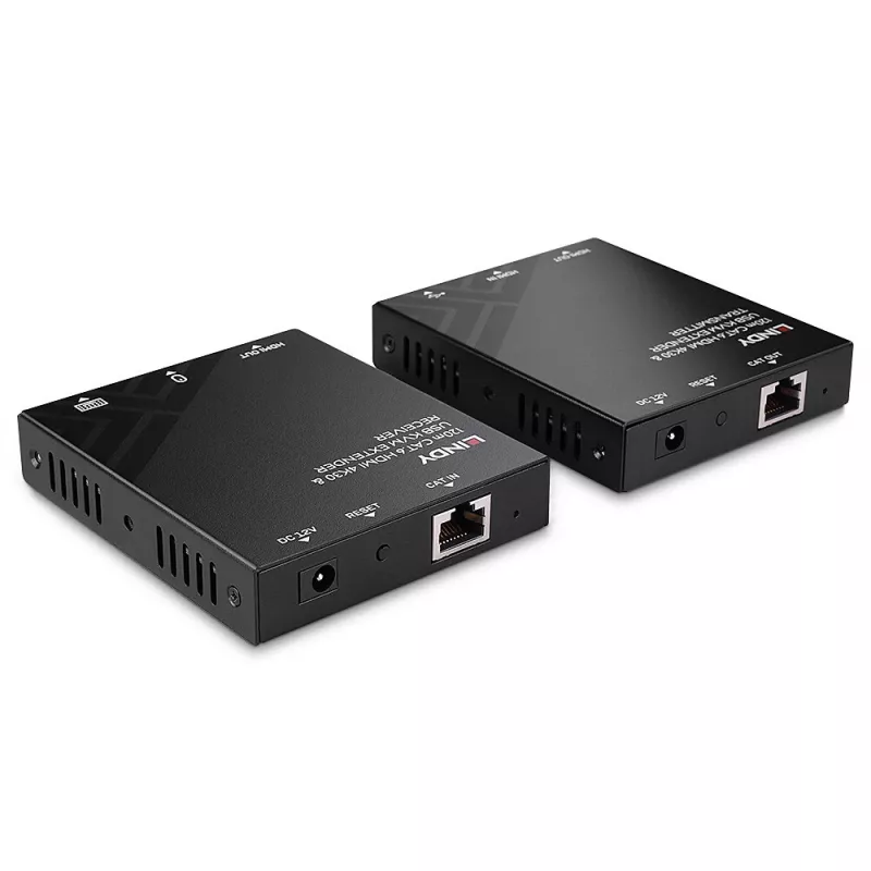Extensor KVM Lindy 120 m Cat.6 HDMI y USB transmisor y receptor