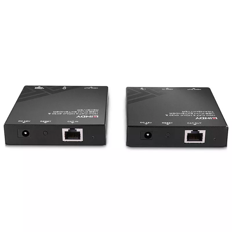 Extensor KVM Lindy 120 m Cat.6 HDMI y USB transmisor y receptor