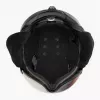 Casco de esquí Casco SP-2 Carbonic Visor, talla M (55–57 cm), negro