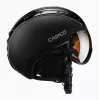 Casco de esquí Casco SP-2 Carbonic Visor, talla M (55–57 cm), negro