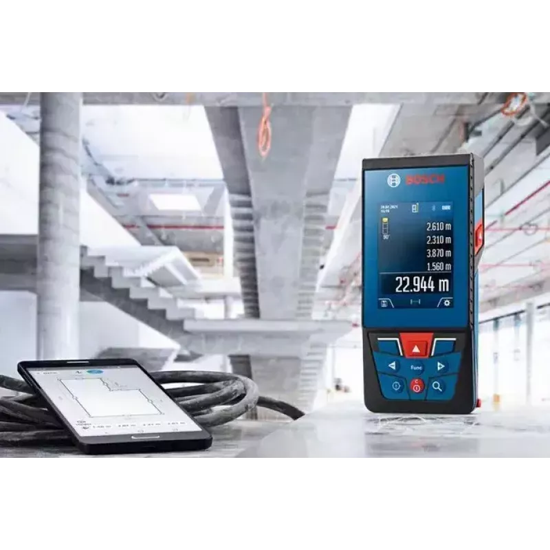 Bosch GLM 100-25 C Professional Negro, Azul, Rojo 4x 0,08 - 100 m