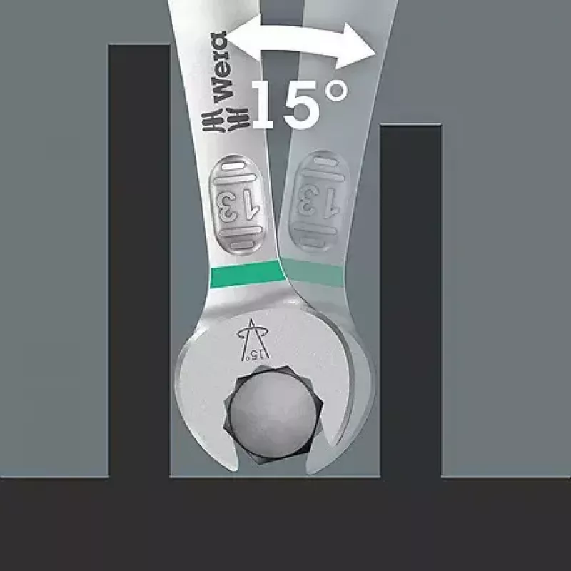 Llave combinada Wera 05020231001