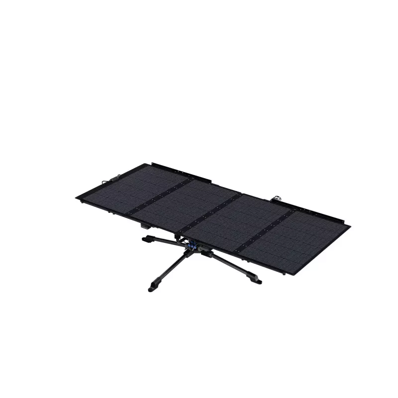 EcoFlow SOLARTS-EU seguidor solar, de 2 ejes, batería de 5000 mAh, IP54, control por app, panel máx. 25 kg / 2,4x1,1 m