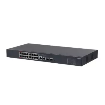 Dahua Technology DH-CS4218-16ET-190 Switch de red gestionado L2 Gigabit Ethernet (10/100/1000) Power over Ethernet (PoE) Negro