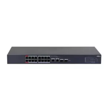 Dahua Technology DH-CS4218-16ET-190 Switch de red gestionado L2 Gigabit Ethernet (10/100/1000) Power over Ethernet (PoE) Negro