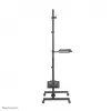 Neomounts FPMA-MOBILE1700 puesto de trabajo móvil, 10-32 pulgadas (25,4-81,3 cm), máx. 8 kg, VESA 75x75-100x100, altura 94-175 cm, acero, negro