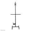 Neomounts FPMA-MOBILE1700 puesto de trabajo móvil, 10-32 pulgadas (25,4-81,3 cm), máx. 8 kg, VESA 75x75-100x100, altura 94-175 cm, acero, negro