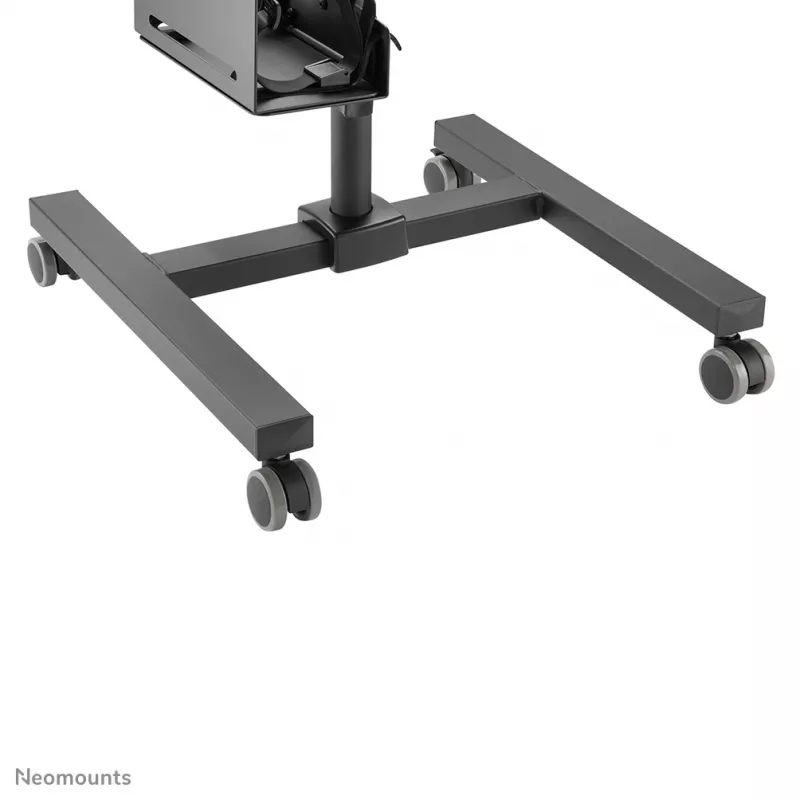 Neomounts FPMA-MOBILE1700 puesto de trabajo móvil, 10-32 pulgadas (25,4-81,3 cm), máx. 8 kg, VESA 75x75-100x100, altura 94-175 cm, acero, negro