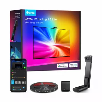 Lámpara de pared inteligente Govee H6099 Wi-Fi Bluetooth Negro