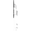 Soporte de monitor/pie iiyama MD-WLIFT2031-W1 2,67 m (105 pulgadas) suelo Blanco