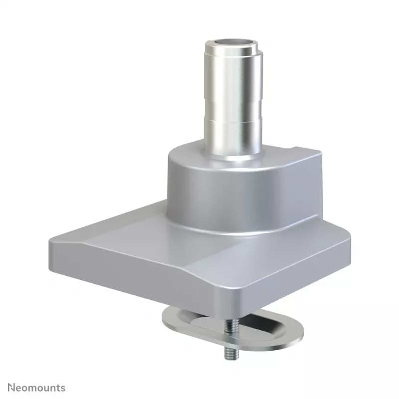 Brazo de monitor Neomounts NM-D775DXSILVER 10-32 pulgadas - resorte de gas - Topfix - tope de 180°