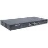 Switch gestionado web Intellinet 16 puertos Gigabit Ethernet PoE+ con 2 puertos SFP, compatible con IEEE 802.3at/af Power over Ethernet (PoE+/PoE), 374 W, Endspan, montaje en rack de 19 pulgadas