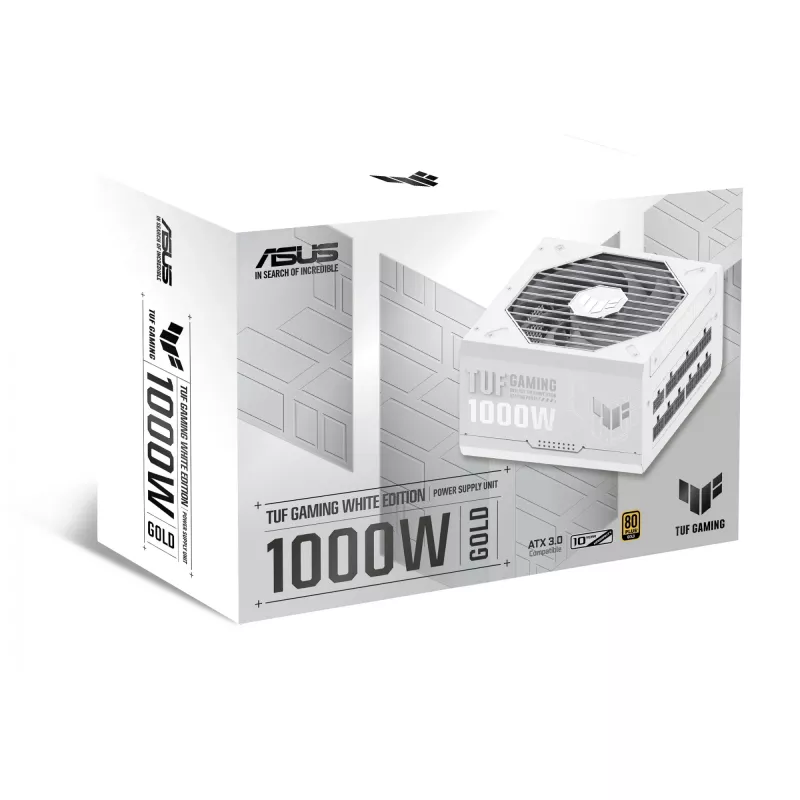 Fuente de alimentación ASUS TUF Gaming 1000W Gold White Edition 20+4 pin ATX ATX