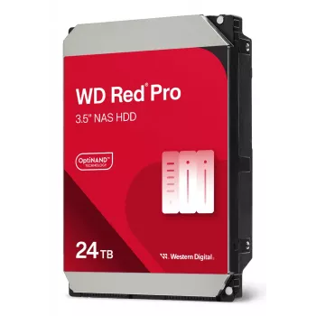 Disco duro WESTERN DIGITAL - WD Red Pro WD241KFGX - 24TB - SATA 6Gb/s - 3,5