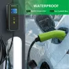 Qoltec 52471 cargador móvil para coches eléctricos 2 en 1, Type 2, 7 kW, 230 V, CEE 5 polos