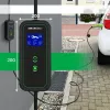 Qoltec 52471 cargador móvil para coches eléctricos 2 en 1, Type 2, 7 kW, 230 V, CEE 5 polos