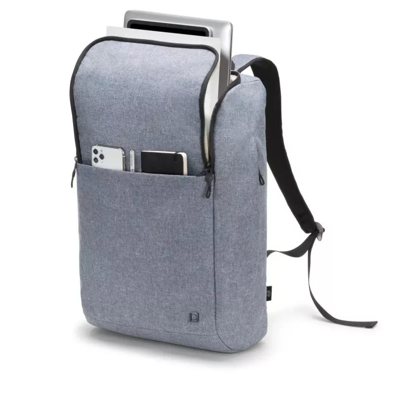 Mochila para portátil DICOTA Eco Motion - 13-15.6in - azul / poliéster Rpet 600dx400d