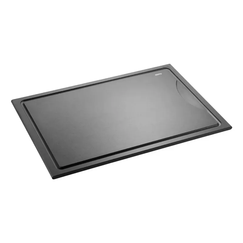 Tabla de cortar GEFU SLIZE rectangular madera gris – tabla de cortar de madera rectangular GEFU SLIZE 13967, acabado gris