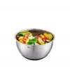 Set GEFU de 2 cuencos con tapas G-35055 — cuencos de plástico apilables y duraderos para mezclar/almacenar