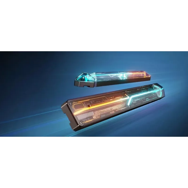 Lámpara de pared inteligente Govee Gaming Wall Lights (4+1) – WLAN/Bluetooth, multicolor, 4 uds., 370×45×30 mm