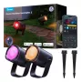 Foco exterior Govee H7093 RGBICWW 750 lm Wi‑Fi 2,4 GHz, RGB + blanco cálido