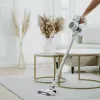 Aspirador de batería Adler AD 7064 2en1 – 350 W máx, 13.000 Pa de succión, batería de 2000 mAh, limpieza en seco y húmedo, 0,6 l de polvo, 0,15 l de agua, pantalla táctil LED, 4 modos