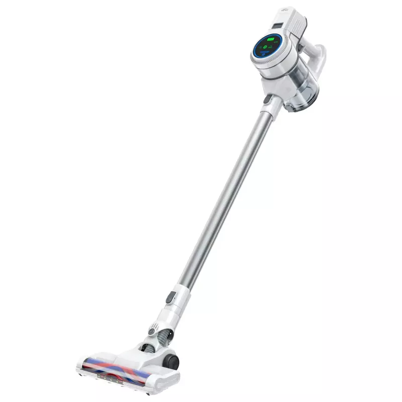 Aspirador de batería Adler AD 7064 2en1 – 350 W máx, 13.000 Pa de succión, batería de 2000 mAh, limpieza en seco y húmedo, 0,6 l de polvo, 0,15 l de agua, pantalla táctil LED, 4 modos