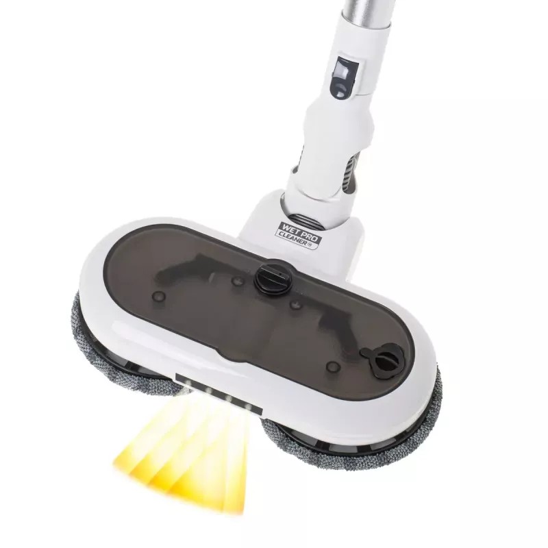 Aspirador de batería Adler AD 7064 2en1 – 350 W máx, 13.000 Pa de succión, batería de 2000 mAh, limpieza en seco y húmedo, 0,6 l de polvo, 0,15 l de agua, pantalla táctil LED, 4 modos