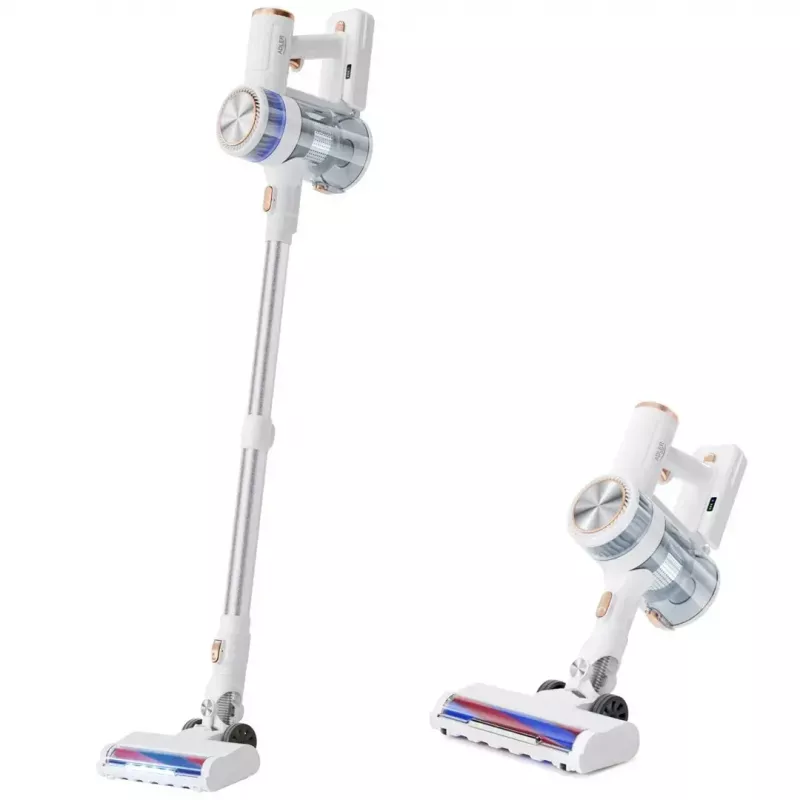 Aspirador de escoba inalámbrico Adler AD 7079, motor sin escobillas, 9000 Pa, 2200 mAh, 0,4 L sin bolsa
