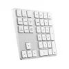 Satechi ST-XLABKS teclado numérico inalámbrico Bluetooth Extended, plateado