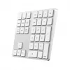 Satechi ST-XLABKS teclado numérico inalámbrico Bluetooth Extended, plateado