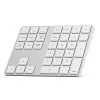 Satechi ST-XLABKS teclado numérico inalámbrico Bluetooth Extended, plateado