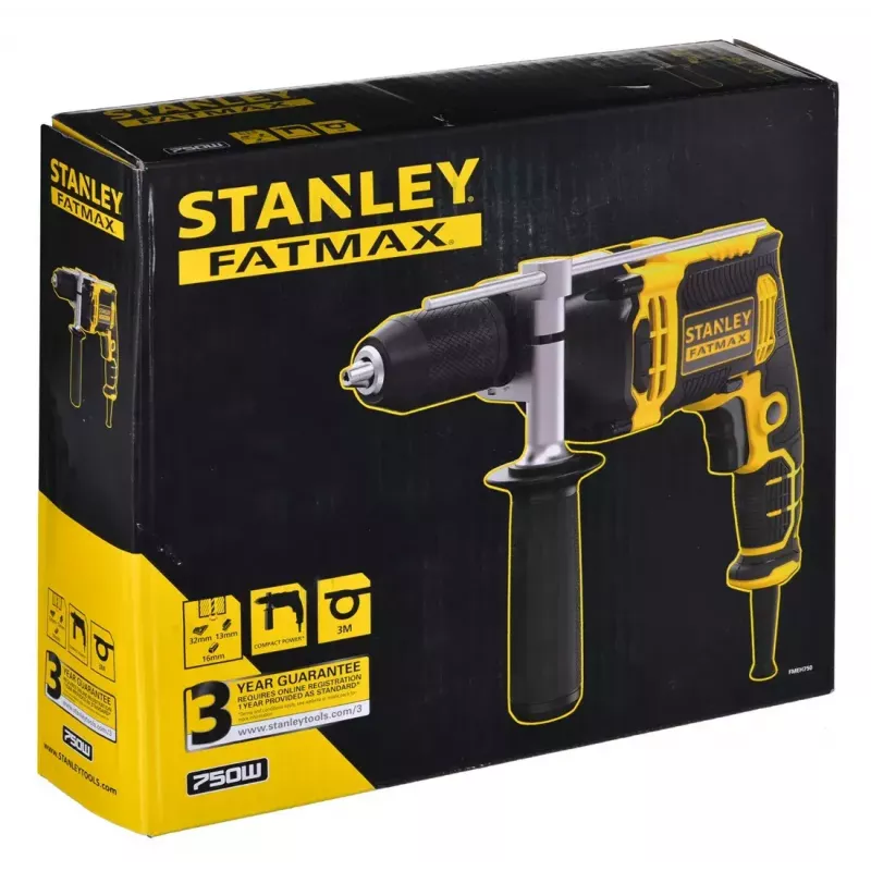 Taladradora Stanley FMEH750-QS