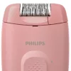Depiladora Philips BRE227/00 con cable rosa — función de masaje, alimentación por red, con cepillo de limpieza