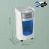 Destructora de documentos Leitz IQ OptiMax Home Office 225 microcorte nivel de seguridad P5 15 L – blanca