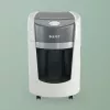 Destructora de documentos Leitz IQ OptiMax Small Office 350 microcorte nivel de seguridad P5 22 L – blanca