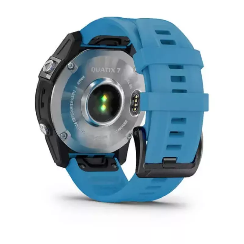 Smartwatch GARMIN quatix 7 azul – carcasa de CFRP de 47 mm, pantalla táctil MIP de 1,3