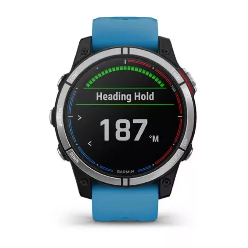 Smartwatch GARMIN quatix 7 azul – carcasa de CFRP de 47 mm, pantalla táctil MIP de 1,3