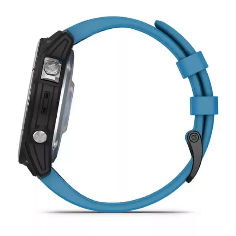 Smartwatch GARMIN quatix 7 azul – carcasa de CFRP de 47 mm, pantalla táctil MIP de 1,3