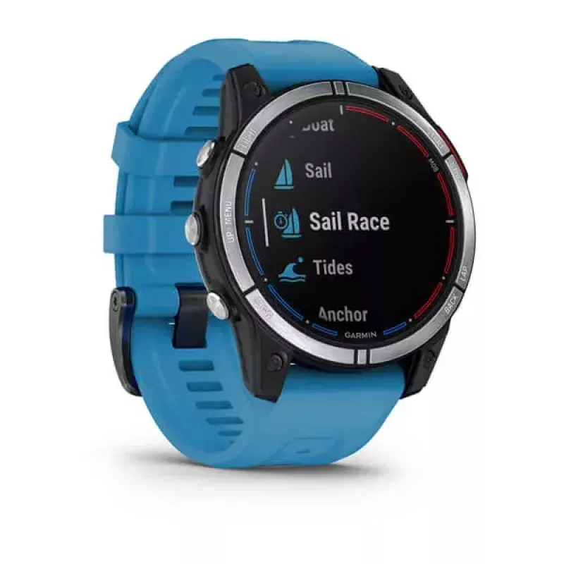 Smartwatch GARMIN quatix 7 azul – carcasa de CFRP de 47 mm, pantalla táctil MIP de 1,3