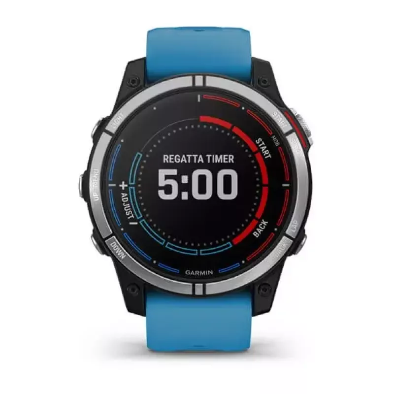Smartwatch GARMIN quatix 7 azul – carcasa de CFRP de 47 mm, pantalla táctil MIP de 1,3