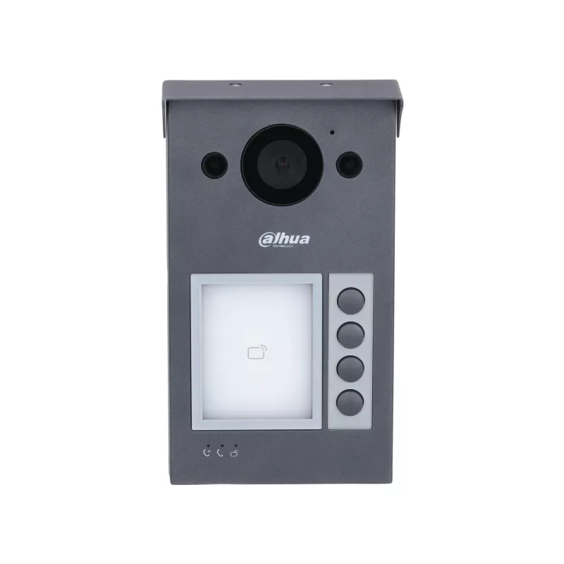 Videoportero DAHUA VTO3312Q-P 2 MP, H.264/H.265, IP65, IK08, visión nocturna IR