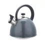 Hervidor eléctrico Maestro MR-1302-Gris 2,5 l acero inoxidable, carcasa gris, silbato, asa que no se calienta
