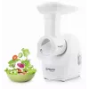 Picadora de carne eléctrica SMAPP 489.81, 2000 W, 3 discos perforados (2,7–8 mm), blanca