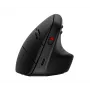 HP 925 Ratón vertical ergonómico, diestro, diseño vertical, RF Wireless + Bluetooth, 4000 DPI, Negro