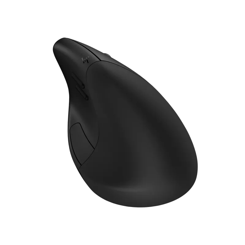 HP 925 Ratón vertical ergonómico, diestro, diseño vertical, RF Wireless + Bluetooth, 4000 DPI, Negro
