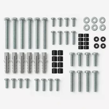 Soporte de pared para TV MONTIS DENALI MT162 para pantallas de 37 a 105 pulgadas, acero, 75 kg de capacidad, VESA 200x100–800x600, inclinable/orientable/giratorio, 7,3–60,9 cm