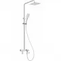 Sistema de ducha Deante Alpinia NAC_01AM con mezclador de baño y alcachofa de mano