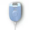 Depiladora Philips BRE247/00 Series 4000 — 2 niveles de potencia, afeitadora, masaje, azul