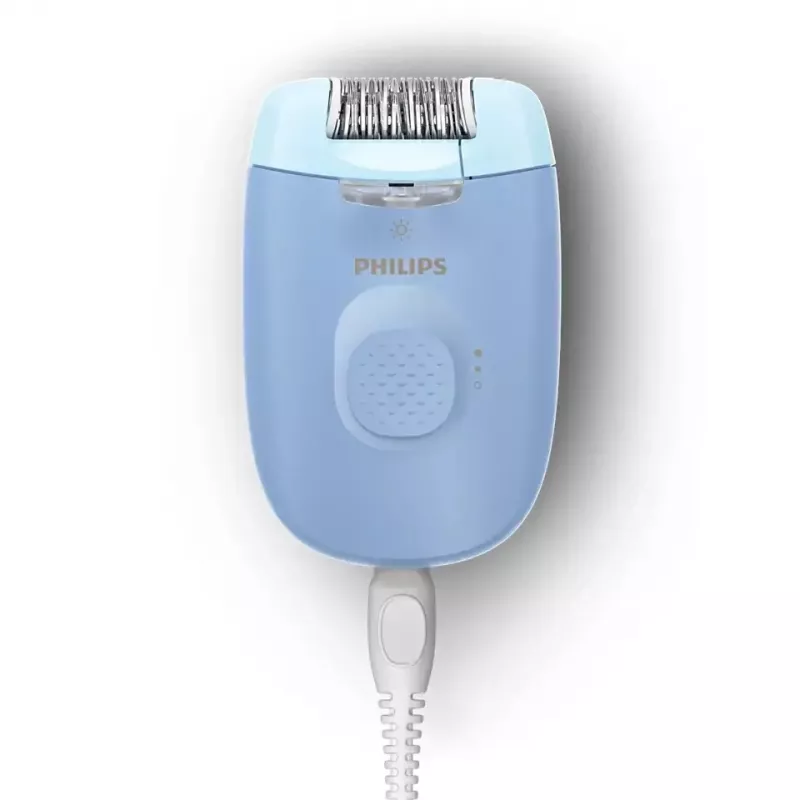 Depiladora Philips BRE247/00 Series 4000 — 2 niveles de potencia, afeitadora, masaje, azul